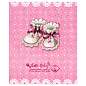 Фотоальбом BRAUBERG "Baby shoes" на 200 фото 10х15 см, твердая обложка, термосклейка, розовый, 39114, 391148 (арт. 391148)