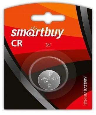 Элемент питания Smartbuy CR1632 BL1 SBBL-1632-1B (арт. 558913)