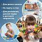 Клеёнка настольная для занятий творчеством ЮНЛАНДИЯ, БИГФУТ, 50х70 см, ПВХ, 662458 (арт. 662458)