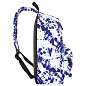 Рюкзак BRAUBERG СИТИ-ФОРМАТ универсальный, "Tie-dye", бело-синий, 41х32х14 см, 270792 (арт. 270792)