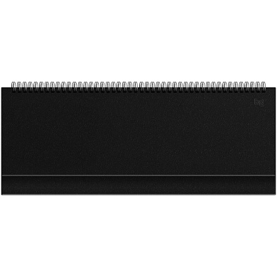 Планинг недатированный, 56л., 330*130мм, балакрон, BG "Ariane. Black" (арт. 370453)