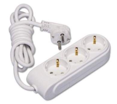 Makel NEW Gen. сет. удл. ПВС 3х1 3 роз. 5 м 16А земля  N3210063 (арт. 688201)