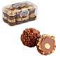 Конфеты шоколадные FERRERO "Rocher" с лесным орехом, 200 г, пластиковая упаковка, ИТАЛИЯ, 77070887 (арт. 620294)