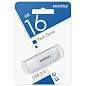 Память Smart Buy "Scout" 16GB, USB 2.0 Flash Drive, белый (арт. 350455)