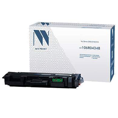 Картридж лазерный NV PRINT (NV-106R04348) для Xerox 205/210/215, ресурс 3000 страниц (арт. 363806)
