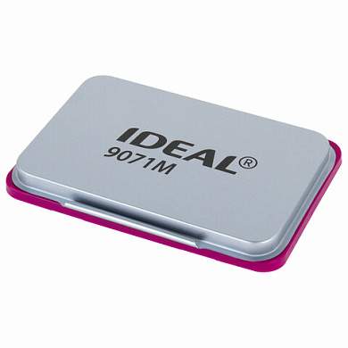 Штемпельная подушка TRODAT IDEAL 9071М, 90х56 мм, металлический корпус, ФИОЛЕТОВАЯ, 153126 (арт. 238385)