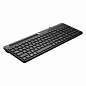 Клавиатура проводная A4TECH Fstyler FK25, USB, 103 кнопки, черная, 1530215 (арт. 513920)