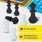 Ластики фигурные ЮНЛАНДИЯ "Шахматы" НАБОР 6 шт., черно-белые, 229593. (арт. 229593)
