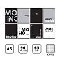 Тетрадь 96л., А5, клетка на гребне BG "MonoChrome", двойная обложка (арт. 346547)