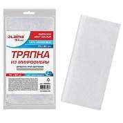 Тряпка для мытья пола из микрофибры 70х80 см "OVERLOCK GREY COLOUR", серая, 220 г/м2, LAIMA HOME, 608223 (арт. 608223)