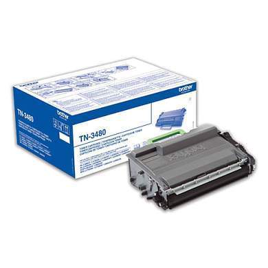 Картридж лазерный BROTHER (TN3480) HL-L5000D/5100DN/5200DW/6400DW\DCP-L6600, оригинальный, ресурс 8000 страниц (арт. 362236)