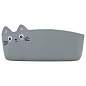 Пенал ЮНЛАНДИЯ ЮНИОР, 1 отделение, искусственная кожа, "Gray kitty", 20х9х7 см, 273819 (арт. 273819)