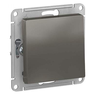 Schneider AtlasDesign мех. выкл. СУ 1 кл. сталь (пласт. осн.) ATN000911 (арт. 662689)