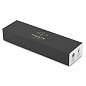 Ручка шариковая PARKER "Urban Twist Black GT", корпус черный, позолоченные детали, синяя, 2143640 (арт. 143930)