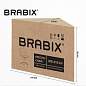 Кресло стул BRABIX "Eames MG-310 CH", хром, пластик белый, ткань серая, 532924 (арт. 532924)