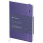 Записная книжка А6 80л. ЛАЙТ, кожзам, Greenwich Line "Classic. Lilac", с резинкой, фактурное тиснение, блок в клетку (арт. 370586)