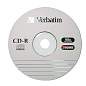 Диски CD-R VERBATIM 700 Mb 52х Cake Box (упаковка на шпиле), КОМПЛЕКТ 100 шт., 43411 (арт. 511899)