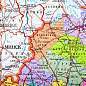 Карта России политико-административная 157х107см, 1:5,5М, в тубусе, интерактивная, BRAUBERG, 112400 (арт. 112400)