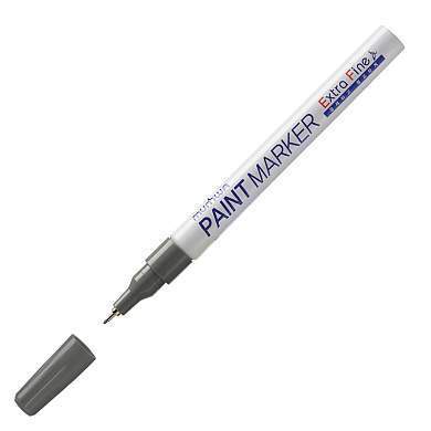 Маркер-краска MunHwa "Extra Fine Paint Marker" серебро, 1мм, нитро-основа (арт. 260033)