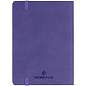 Записная книжка А6 80л. ЛАЙТ, кожзам, Greenwich Line "Classic. Lilac", с резинкой, фактурное тиснение, блок в клетку (арт. 370586)
