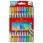 Фломастеры двусторонние Faber-Castell, 10 паст.цв., смываемые, пластик.уп., европодвес (арт. 375102)
