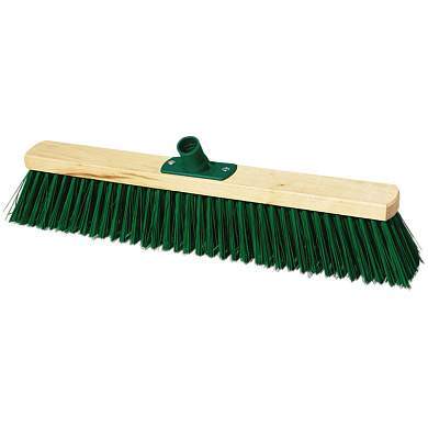 Щетка для уборки OfficeClean Professional, техническая, 40см, жесткая щетина 5,5 см, деревянная, еврорезьба (арт. 310725)