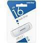 Флеш-диск 16 GB SMARTBUY Scout USB 2.0, белый, SB016GB2SCW (арт. 513765)