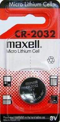 Элемент питания Maxell CR2032 BL1 (арт. 14258)