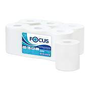 Полотенца бумажные в рулонах Focus Jumbo, 1-слойные, 280м/рул., ЦВ, белые (арт. 299955)