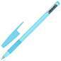 Ручка шариковая с грипом BRAUBERG "i-STICK POINT PASTEL", СИНЯЯ, корпус ассорти, игольчатый узел 0,7 мм, линия письма 0,35 мм, 144023 (арт. 144023)