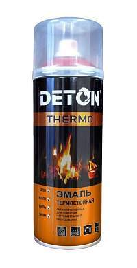 Эмаль аэрозоль 520мл термостойкая КРАСНАЯ арт.DTN-A70788 Deton Thermo (арт. 794889)