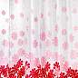 Шторка для ванной PEVA, 180х180 см, кольца в комплекте, 3 дизайна ассорти, ЦВЕТЫ, WBZ (ВБЗ), 700071 (арт. 700071)