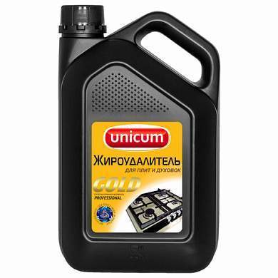 Средство для чистки плит, духовок, грилей от жира/нагара 3 л, UNICUM "Gold Professional", 300025 (арт. 604904)