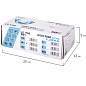 Перчатки латексные смотровые сверхпрочные SFM HIGH RISK LX 1160, 25 пар (50 шт.), M (средний) (арт. 631511)