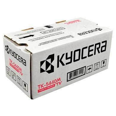 Тонер-картридж KYOCERA (TK-5440M) ECOSYS PA2100cx/MA2100cfx и другие, пурпурный, оригинальный, ресурс 2200 страниц, 1T0C0ABNL0 (арт. 364454)