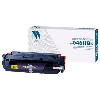Картридж лазерный NV PRINT (NV-046HB) для CANON LBP653Cdw/654Cx/MF732Cdw, черный, ресурс 6300 страниц (арт. 363260)