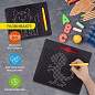 Магнитный планшет доска MAGPAD MAX для рисования 25х28 см, 713 шариков, BRAUBERG KIDS, 664922 (арт. 664922)