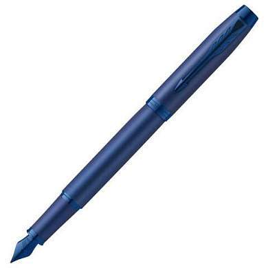 Ручка перьевая PARKER "IM Professionals Monochrome Blue", синий металлик, нержавеющая сталь, синяя, 2172964 (арт. 144359)