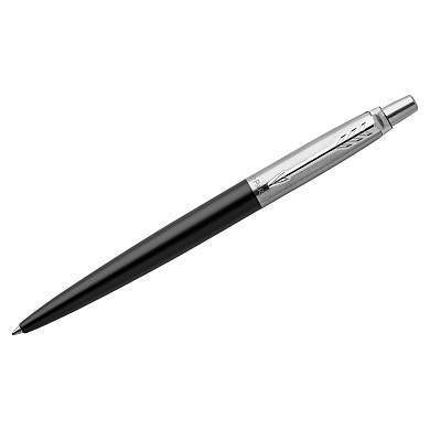 Ручка шариковая Parker "Jotter Bond Street Black CT" синяя, 1,0мм, кнопочн., подарочная упаковка (арт. 242277)