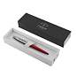Ручка шариковая PARKER "Jotter Core Kensington Red CT", корпус красный, детали хром, синяя, 1953187 (арт. 142379)