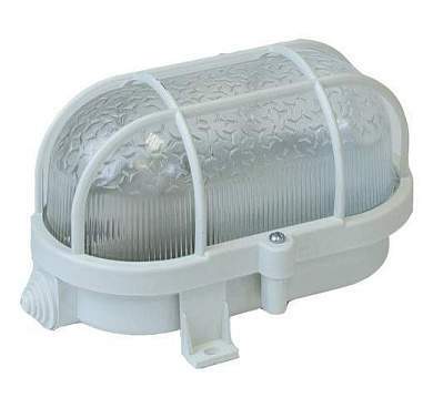 светильник НБП 01-60-002(ПСХ) 60W E27 белый пластик/стекло 175х114х110мм ГУ (уп.8шт) IP53 (Витебск, Свет) (арт. 406896)