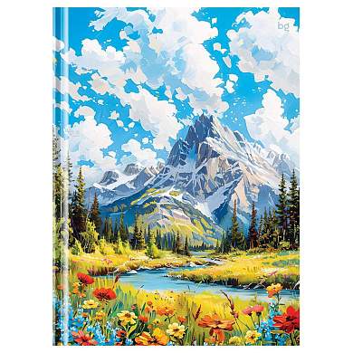 Бизнес-блокнот А4, 120л., BG "Природа", глянцевая ламинация (арт. 376900)