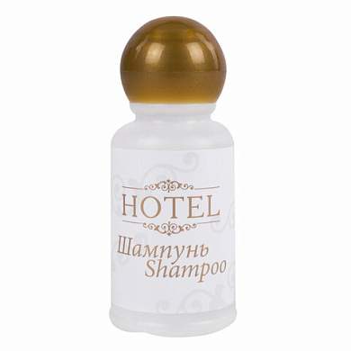 Шампунь одноразовый 35 мл, КОМПЛЕКТ 200 шт., HOTEL, флакон, 2000112 (арт. 608054)