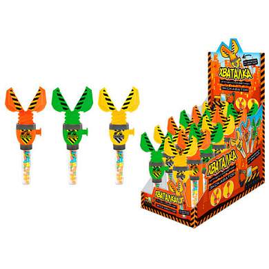 Игрушка с драже "ХВАТАЛКА ЭКСКАВАТОР", 5 г, КОНФИТОЙ (арт. 625146)
