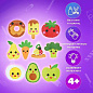 Набор для шитья игрушки из фетра "Вкусняшки", 10 игрушек, ЮНЛАНДИЯ, 664734 (арт. 664734)