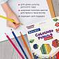 Карандаши цветные BRAUBERG PREMIUM, 24 цвета, шестигранные, грифель 3,3 мм, натуральное дерево, 181658 (арт. 181658)