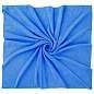 Тряпка из микрофибры 50х60 см, АВТО / ДОМ / ОФИС, "OVERLOCK INDIGO COLOUR", синяя, 220 г/м2, LAIMA HOME, 608222 (арт. 608222)