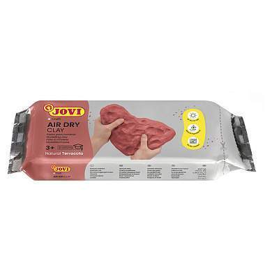 Паста для моделирования JOVI, отвердевающая, терракотовый, 250г, вакуумный пакет (арт. 244293)