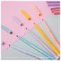 Фломастеры ПАСТЕЛЬНЫЕ 10 ЦВЕТОВ CENTROPEN "Colour World Pastel", смываемые, 7550/10TP, 7 7550 1087 (арт. 152078)