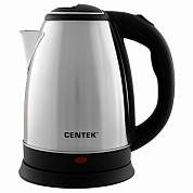 Чайник CENTEK CT-1068, 2 л, 2000 Вт, закрытый нагревательный элемент, сталь (арт. 457624)